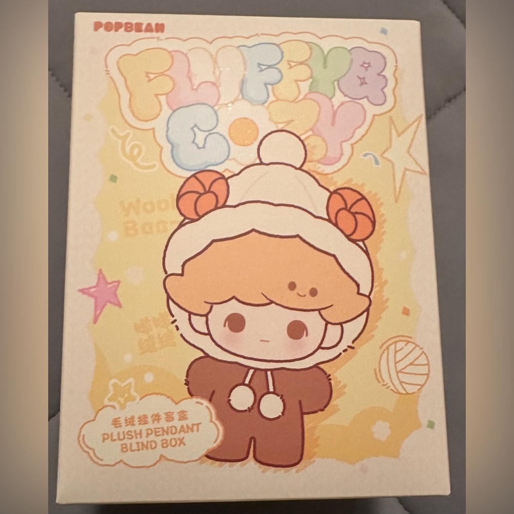 New Unopened Fluffy & Cozy Pop Mart Collectible Blind Box